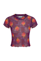 Delmar Mesh Baby Tee - 1