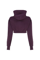 Ace Nayman-Felix Rhinestone Cropped Hoodie-Sweatshirts & Hoodies-3-Milagron.com