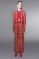 Ace Nayman-Gia Multicolor Knitted Skirt-Etek-1-Milagron.com