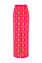 Ace Nayman-Gia Multicolor Knitted Skirt-Etek-3-Milagron.com