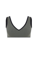 Ace Nayman-Holly Knitted Crop Top-Crop Top-2-Milagron.com