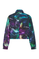 Ace Nayman-Ida Printed Denim Jacket-Ceket-4-Milagron.com