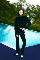 Ace Nayman-Isabella Zipped Hoodie-Sweatshirts & Hoodies-1-Milagron.com