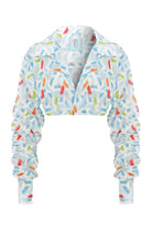 Ace Nayman-Juliet Mesh Cropped Shirt-Gömlek-2-Milagron.com