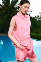 Ace Nayman-Kai Rhinestone Shorts-Şort-1-Milagron.com