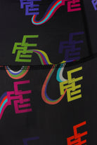 Ace Nayman-Kiara Monogram Printed Leggings-Tayt-4-Milagron.com