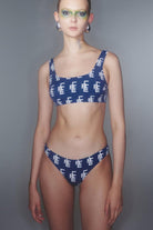 Ace Nayman-Lillian Monogram Bikini-Bikini & Mayo-1-Milagron.com