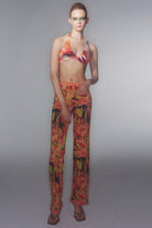 Ace Nayman-Lulu Multicolor Knitted Pants-Pantolon-1-Milagron.com