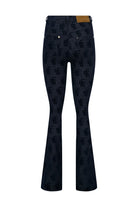 Mira Monogram Denim Pants
