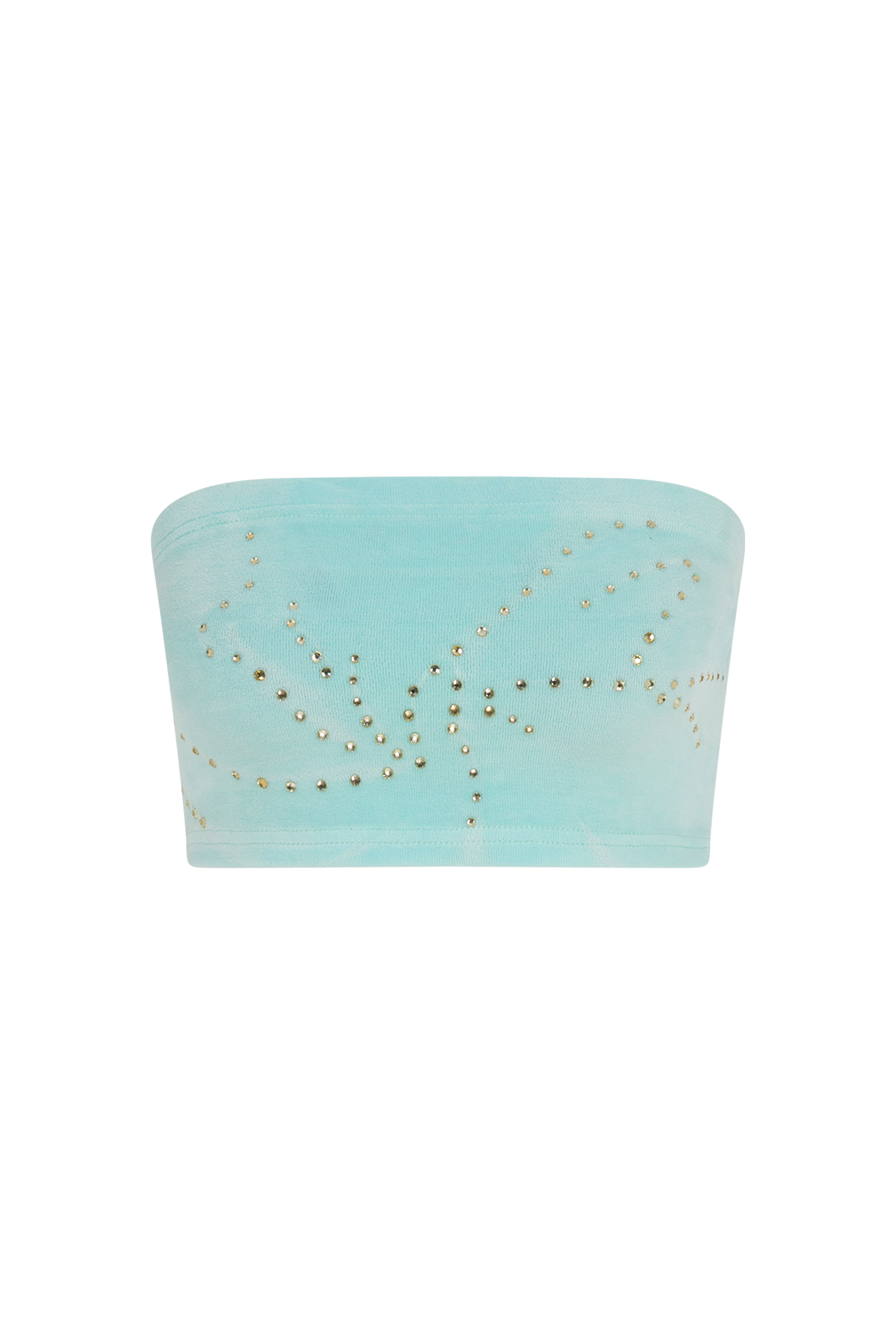 Novah Rhinestone Crop Top