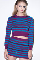 Ace Nayman-Rayne Knitted Rhinestone Jumper-Kazak & Triko-1-Milagron.com