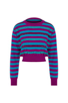 Ace Nayman-Rayne Knitted Rhinestone Jumper-Kazak & Triko-3-Milagron.com