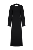 Ace Nayman-Reese Black Knitted Dress-Elbise-3-Milagron.com