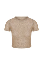 Sage Knitted Baby Tee