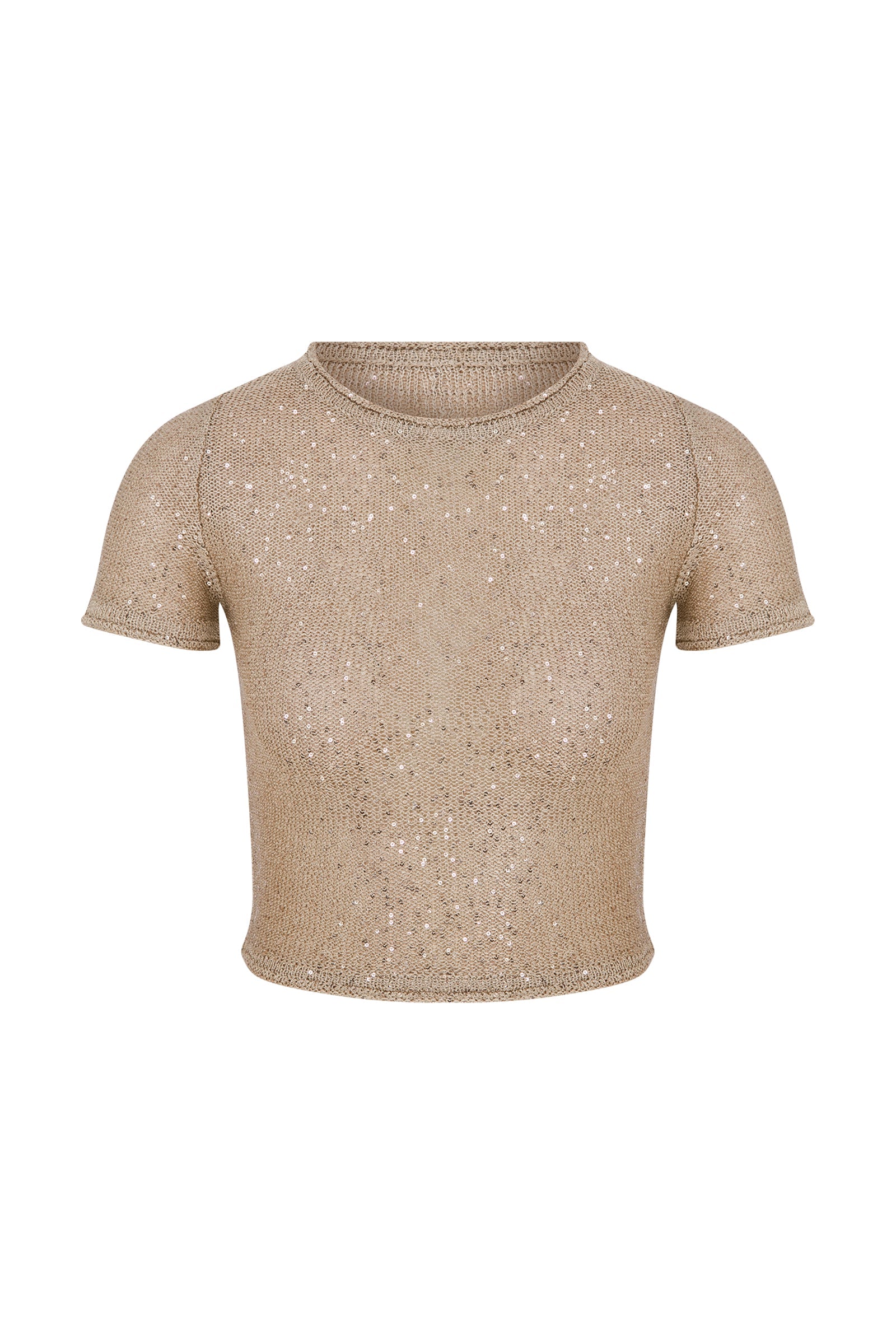Sage Knitted Baby Tee