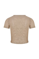 Sage Knitted Baby Tee