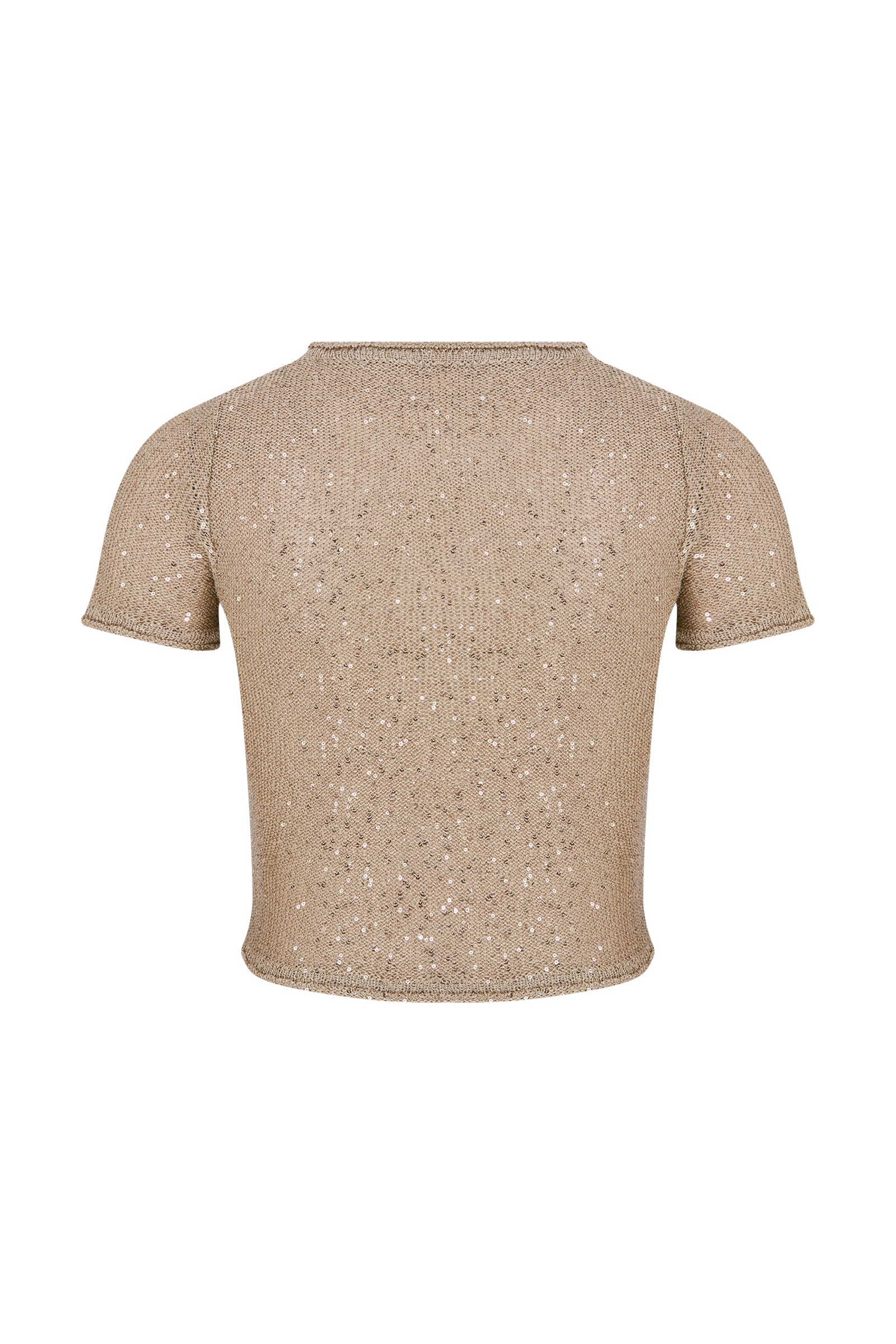 Sage Knitted Baby Tee