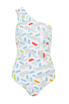 Stacy Grey Graphic Swimsuit