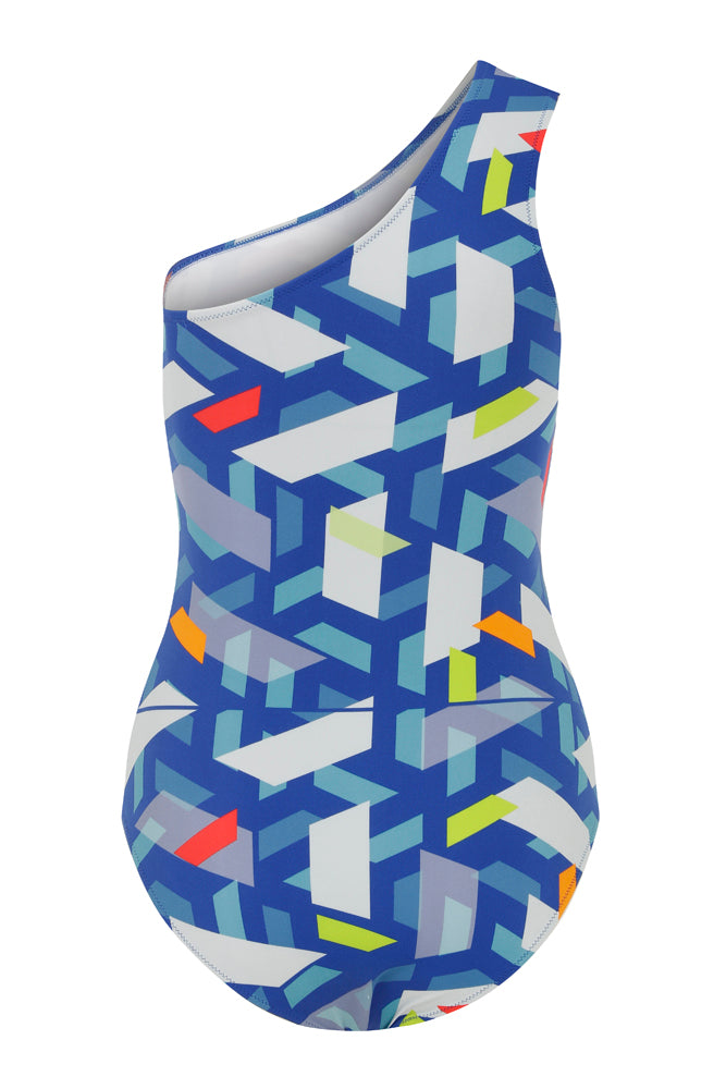 Ace Nayman-Stacy Blue Graphic Swimsuit-2-Milagron.com