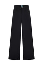 Ace Nayman-Sydney Black Printed Denim Pants-Kot Pantolon-3-Milagron.com