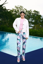 Ace Nayman-Tiger Printed Denim Jacket-Ceket-1-Milagron.com