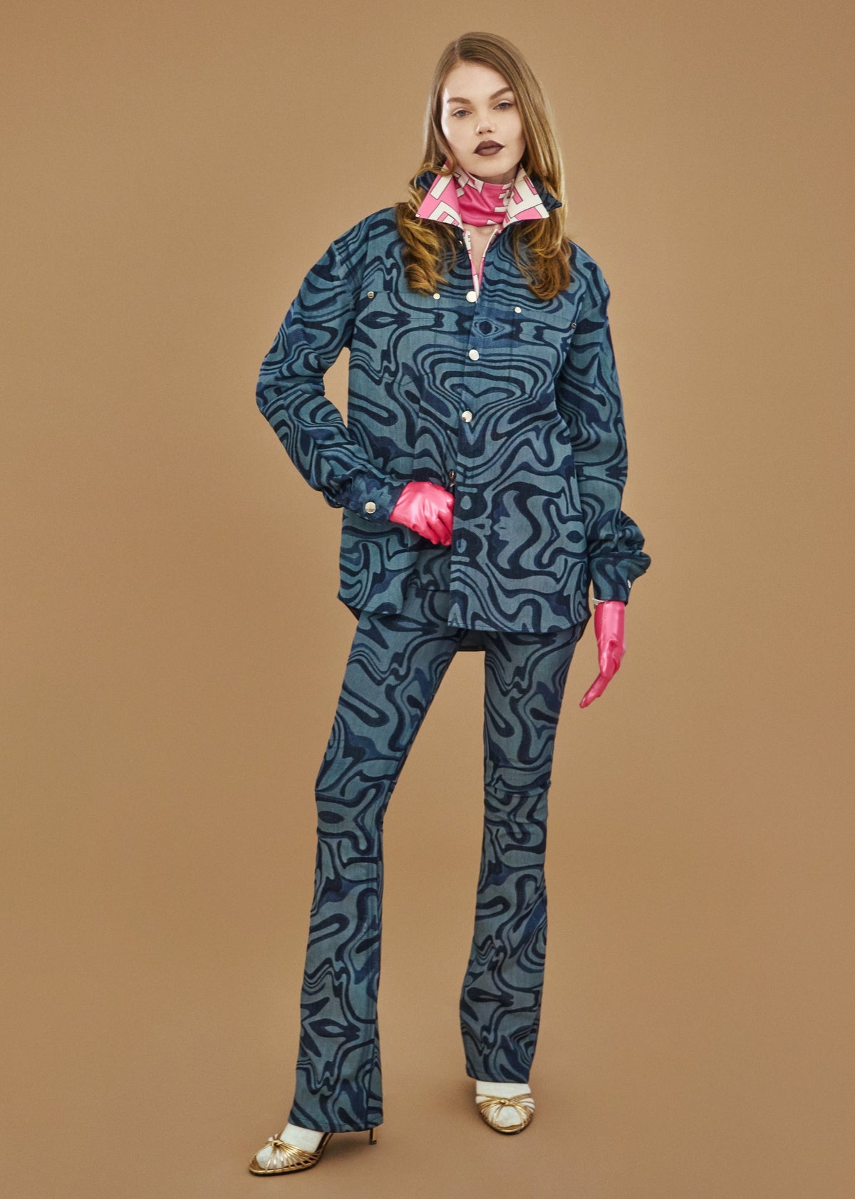 Zeta Oversize Denim Shirt