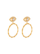 Aden Newyork-Charlotte Küpe Altin-Küpe-2-Milagron.com