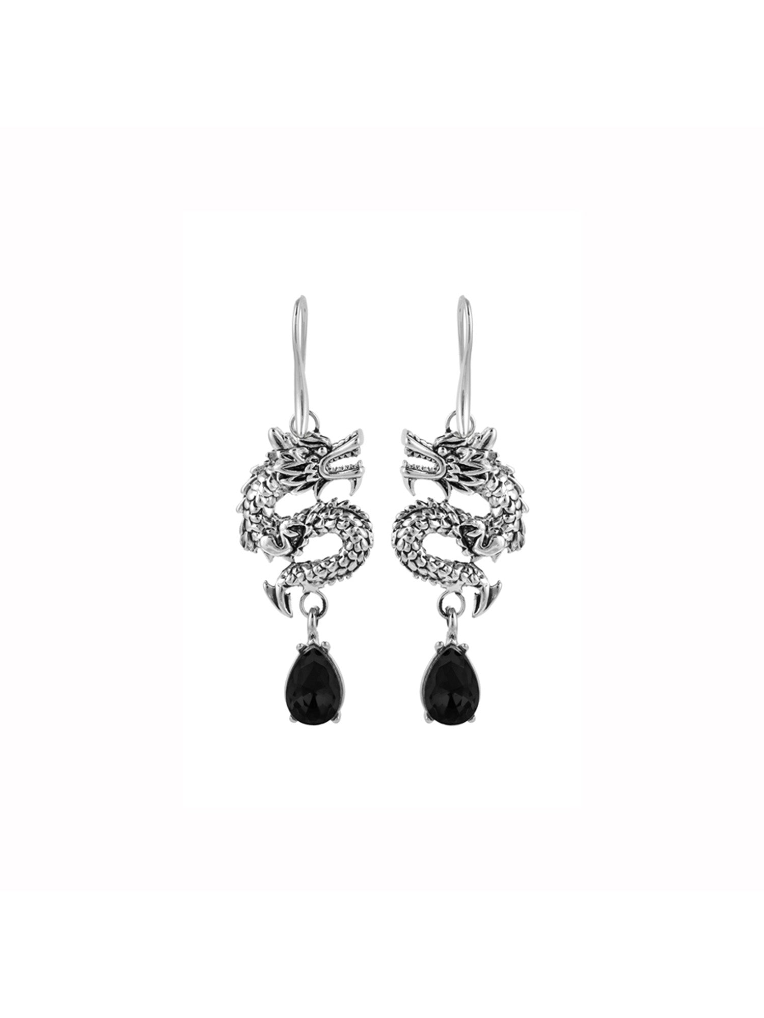 Aden Newyork-Dragon Küpe Gümüş-Küpe-1-Milagron.com