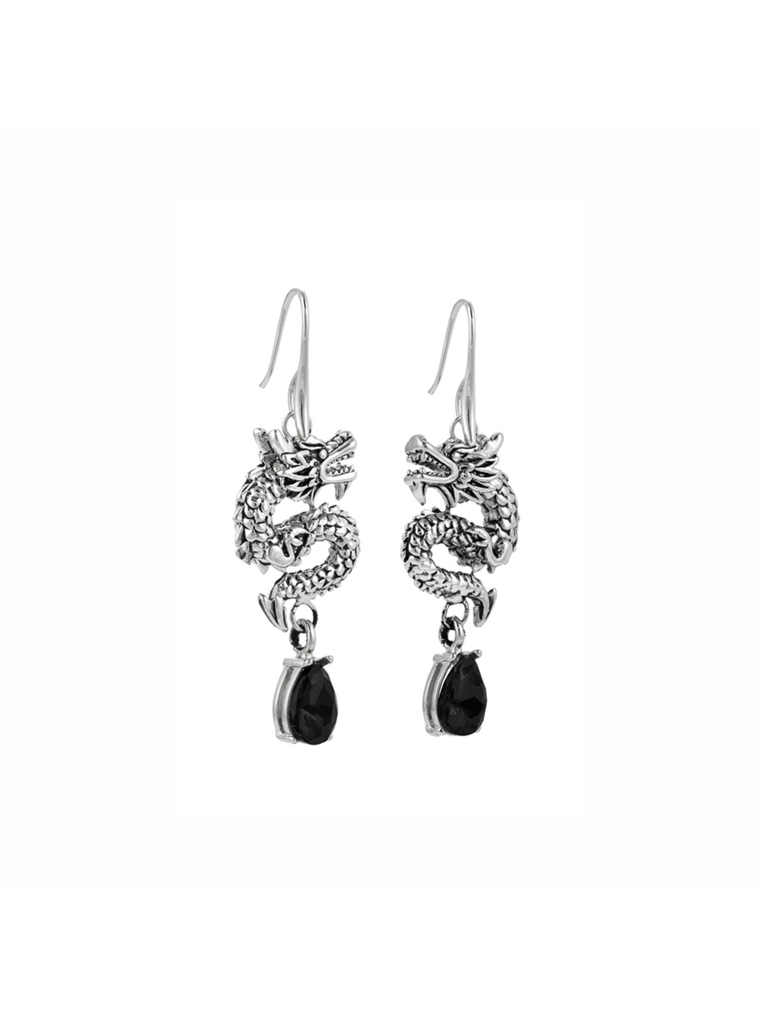 Aden Newyork-Dragon Küpe Gümüş-Küpe-2-Milagron.com