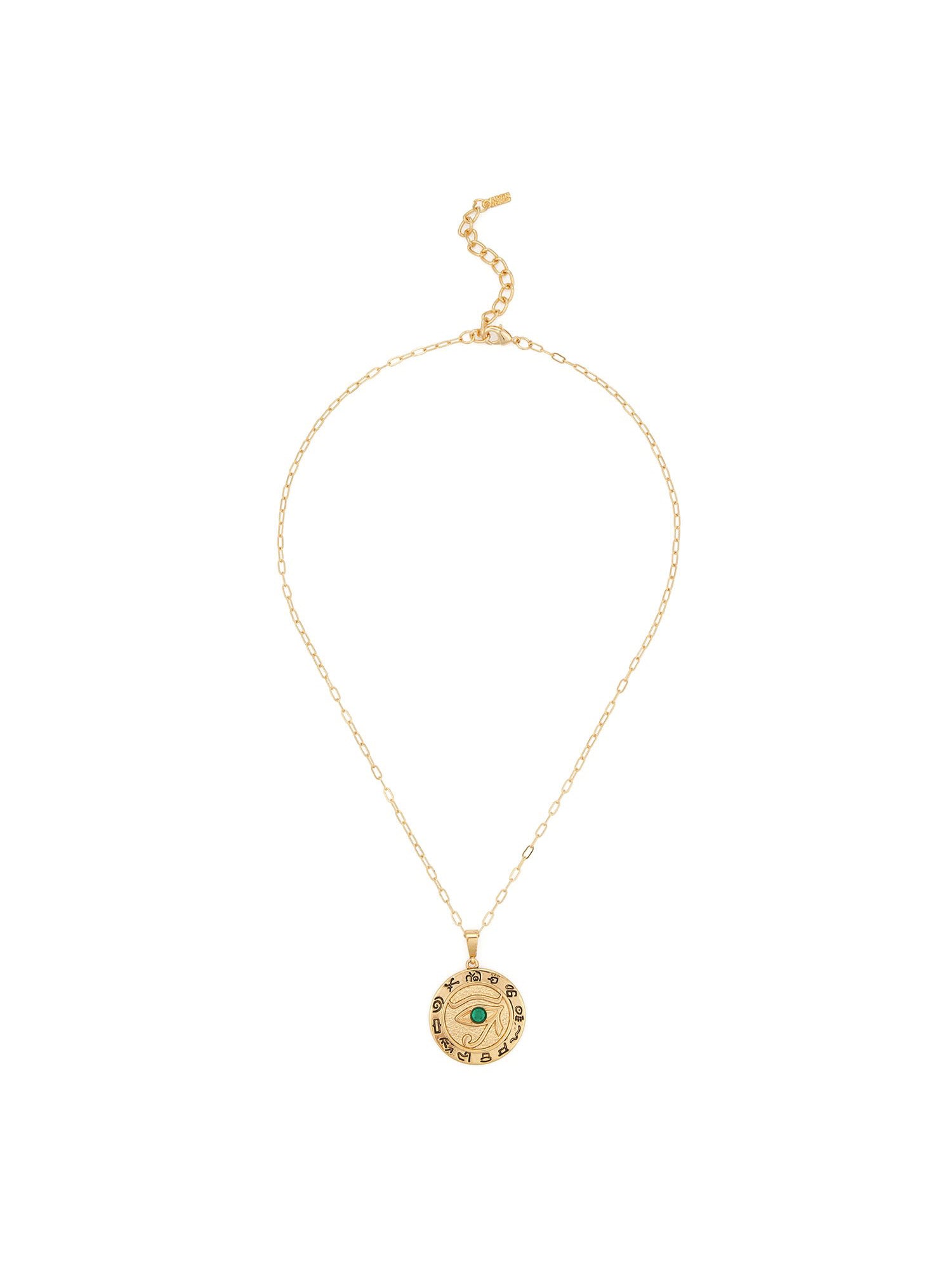 Aden Newyork-Eye Of Horus Kolye Altin-Kolye-1-Milagron.com