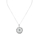 Aden Newyork-Eye Of Horus Kolye Gümüş-Kolye-2-Milagron.com