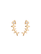 Fishbone Earrings
