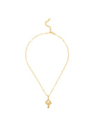 Aden Newyork-Magic Mushroom Kolye Altin-Kolye-1-Milagron.com