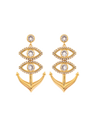 Aden Newyork-Protective Anchor Küpe-Küpe-1-Milagron.com