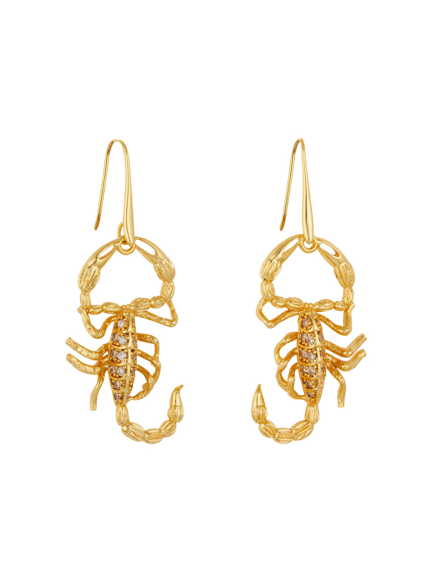 Aden Newyork-Scorpio Küpe Altin-Küpe-1-Milagron.com