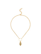 Aden Newyork-The Python Kolye Altin-Kolye-1-Milagron.com