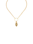 Aden Newyork-The Python Kolye Altin-Kolye-2-Milagron.com