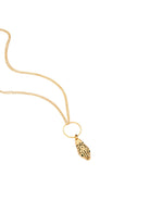 Aden Newyork-The Python Kolye Altin-Kolye-3-Milagron.com