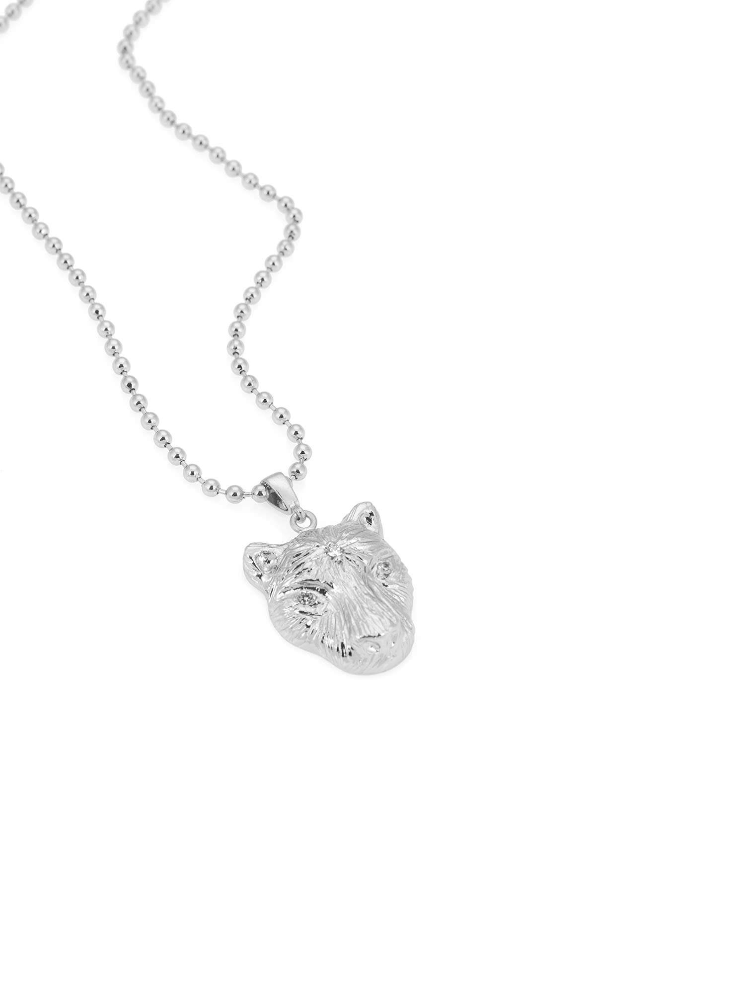 Aden Newyork-The Wild Tigra Kolye Gümüş-Kolye-3-Milagron.com