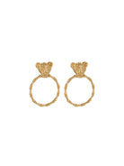 Aden Newyork-Tigra Küpe Altin-Küpe-2-Milagron.com