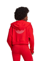 Adidas-Hoodie Vivid Red-Sweatshirts & Hoodies-2-Milagron.com