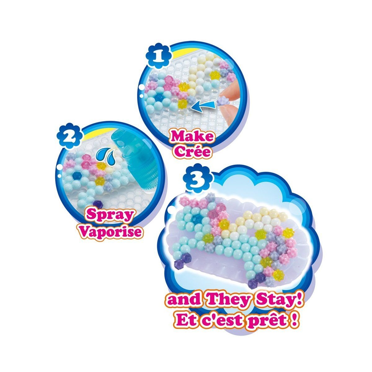 Adore Oyuncak-31766 Aqua Beads Peri Dünyası / 820 Parça / Epoch / +4 Yaş-Oyuncak-3-Milagron.com