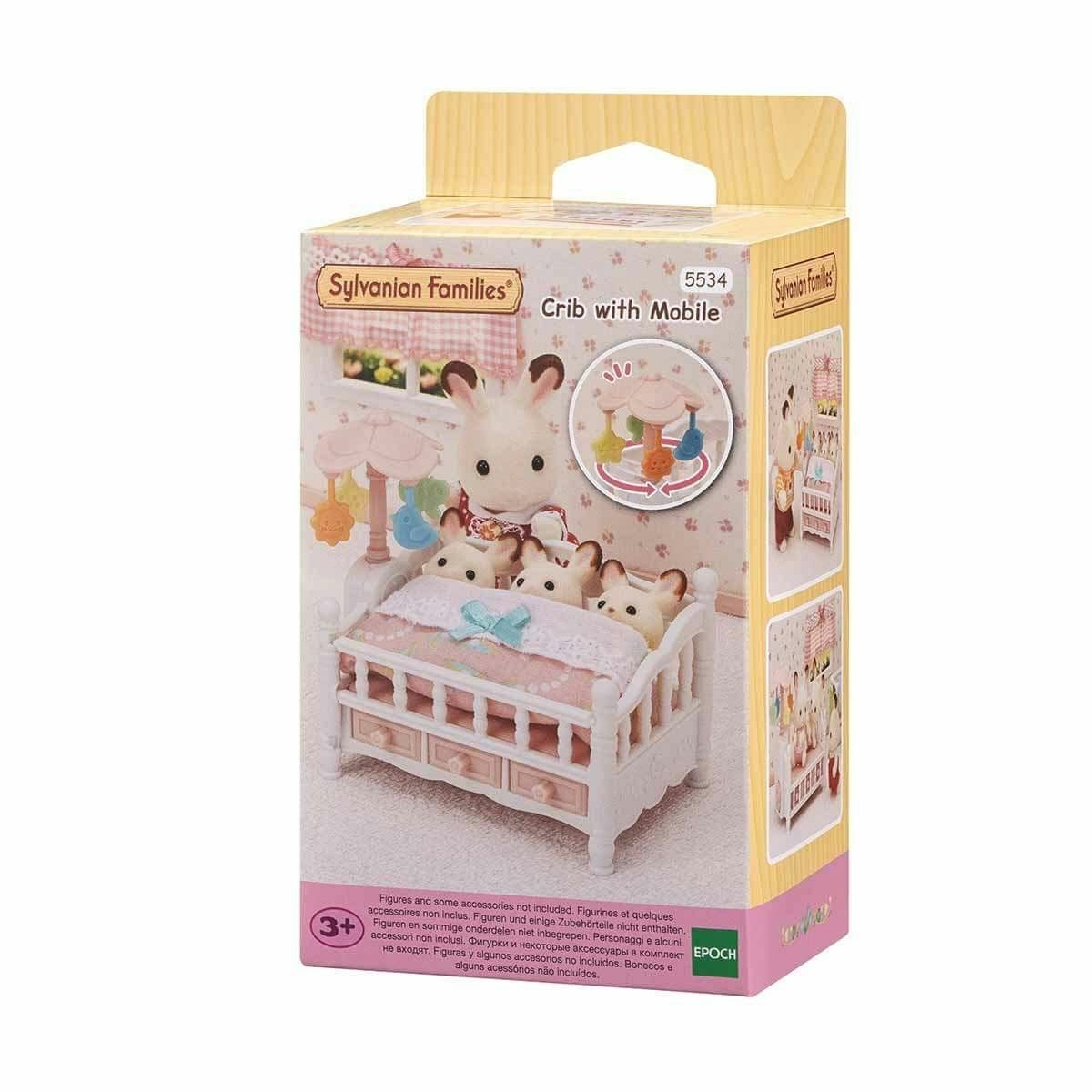 Adore Oyuncak-5534 Sylvanian Families Dönenceli Beşik Figürler Ayrı Satılır +3 Yaş-Oyuncak-1-Milagron.com