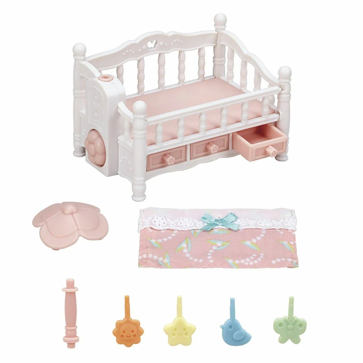 Adore Oyuncak-5534 Sylvanian Families Dönenceli Beşik Figürler Ayrı Satılır +3 Yaş-Oyuncak-3-Milagron.com