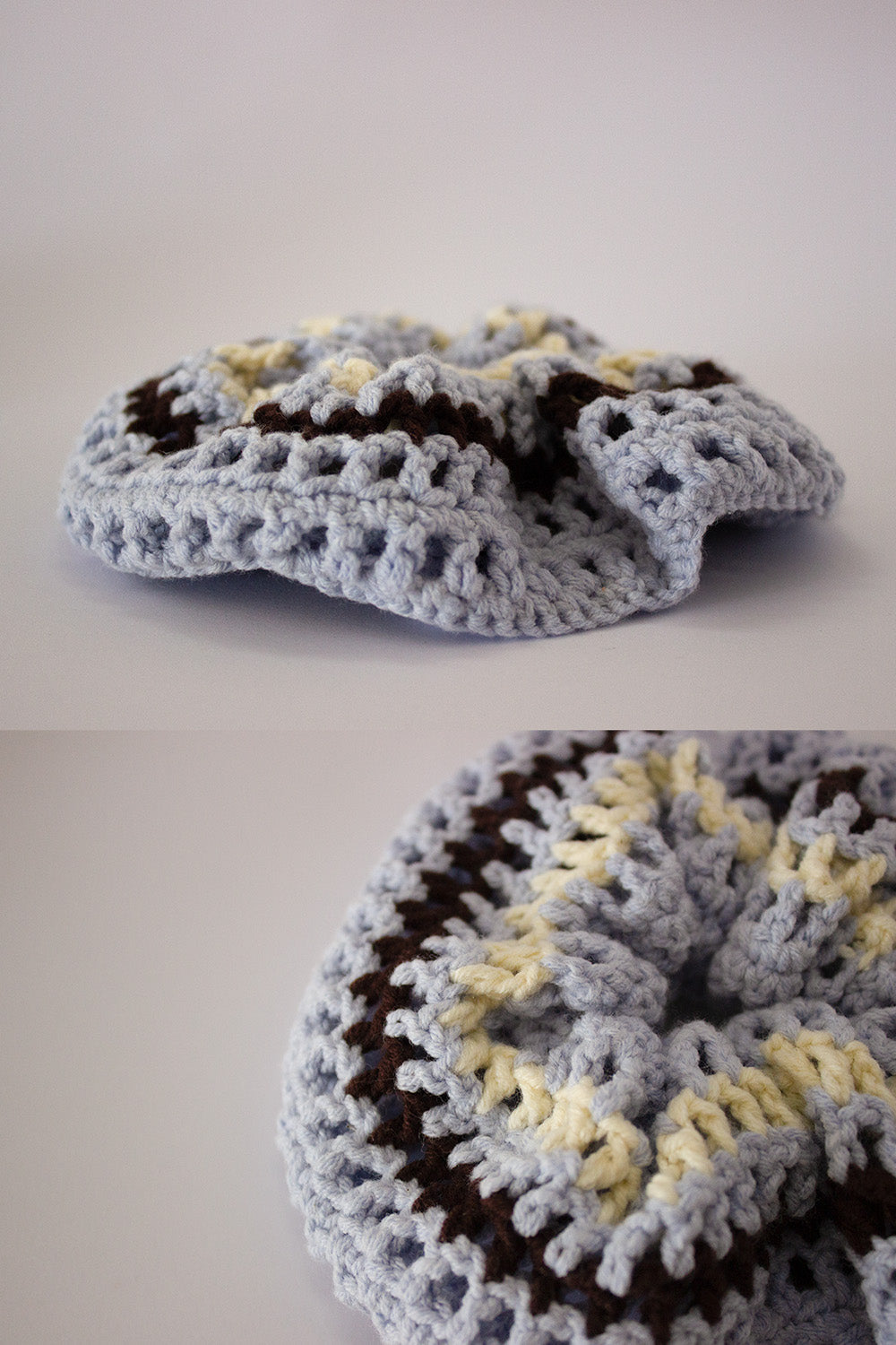 Donut Kroşe Toka - Ice Blue - 1