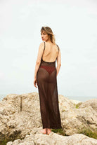 Agic-BREZEE ASKILI UZUN PLAJ ELBİSESİ-Elbise-2-Milagron.com