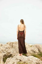 Agic-BREZEE ASKILI UZUN PLAJ ELBİSESİ-Elbise-7-Milagron.com