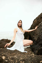 Agic-SERENITY KAPİŞONLU PLAJ ELBİSESİ-Elbise-1-Milagron.com