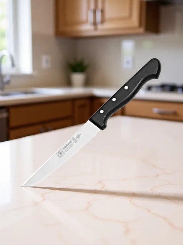 Sürmene Et Ekmek Mutfak Bıçağı 24 Cm Paslanmaz Çelik Dilimleme Doğrama Kesim Bıçağı Sürbisa 61003