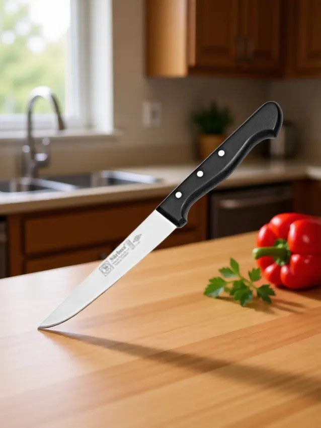 Sürmene Et Ekmek Mutfak Bıçağı 24 Cm Paslanmaz Çelik Dilimleme Doğrama Kesim Bıçağı Sürbisa 61003